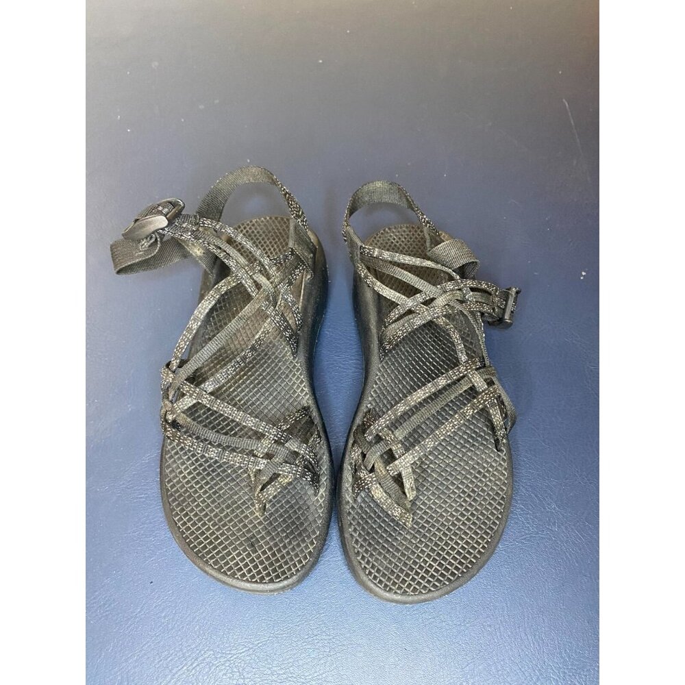 Chaco ZX3 Classic Sz 10W Loop Sandal Hiking Black White Wome Strappy Shoes